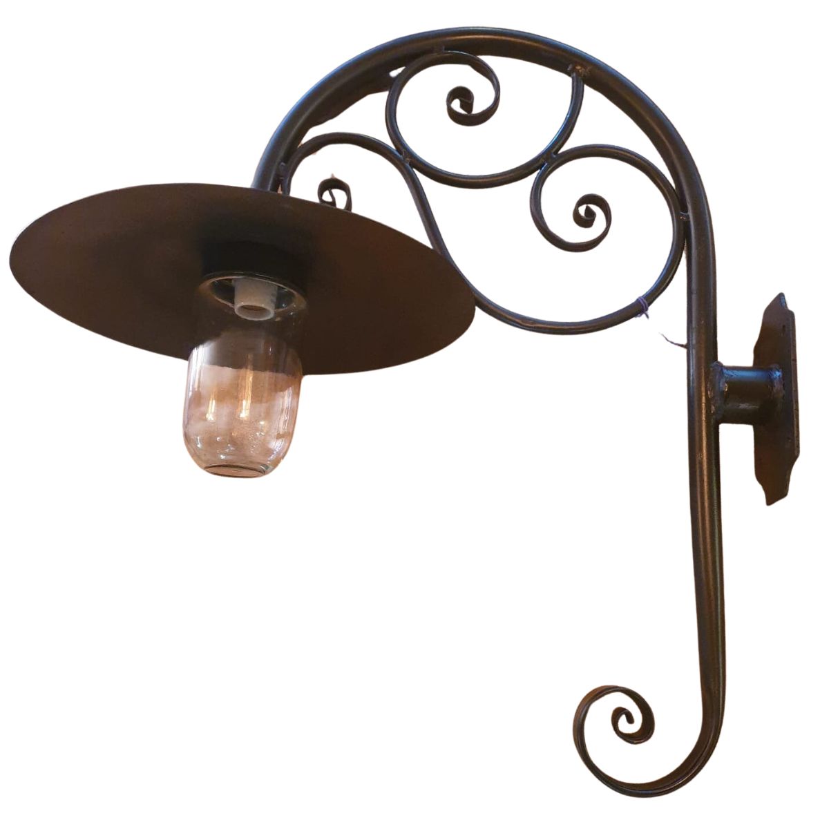 Outdoor Light Bottom Curled