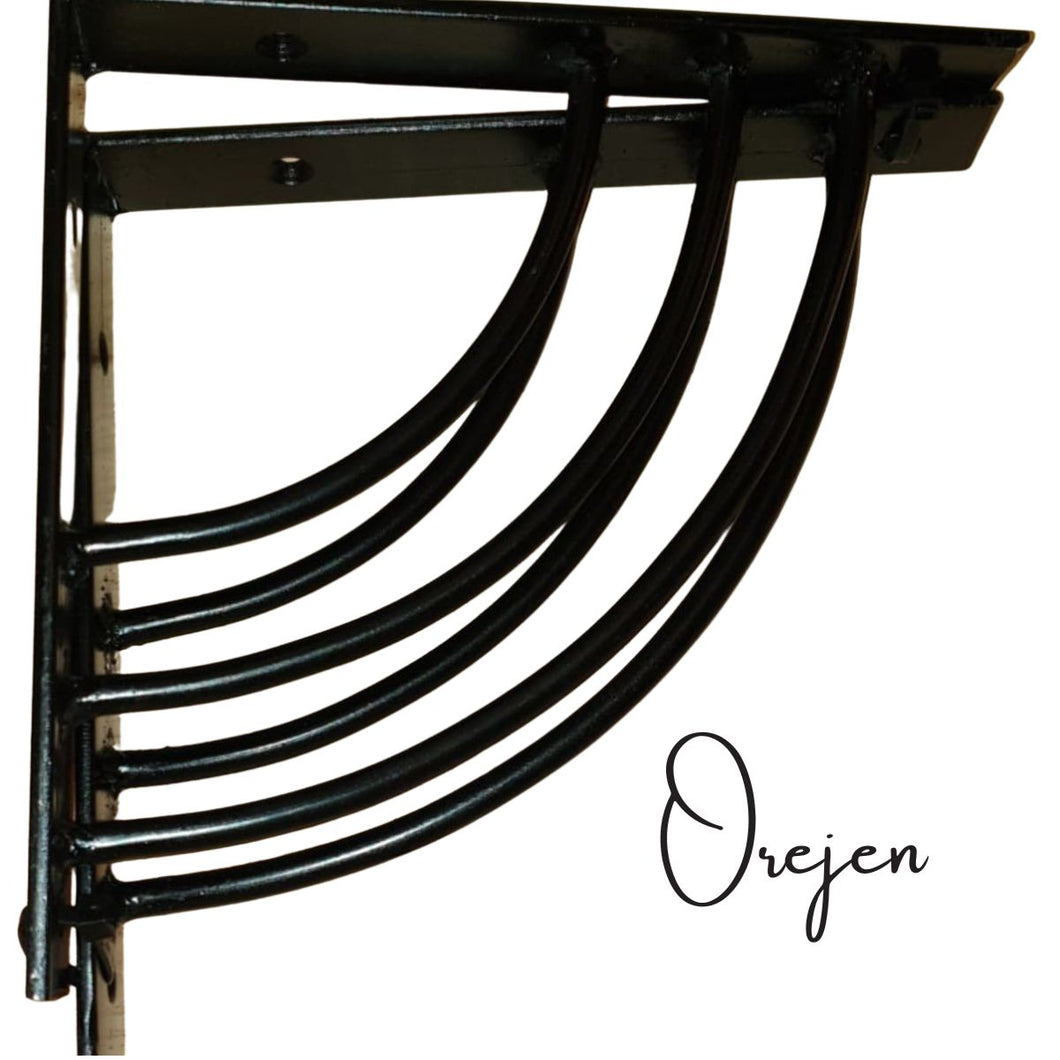 Bracket Three Round Crossbar (Pair)