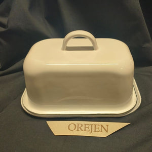 Enamel Butter Dish