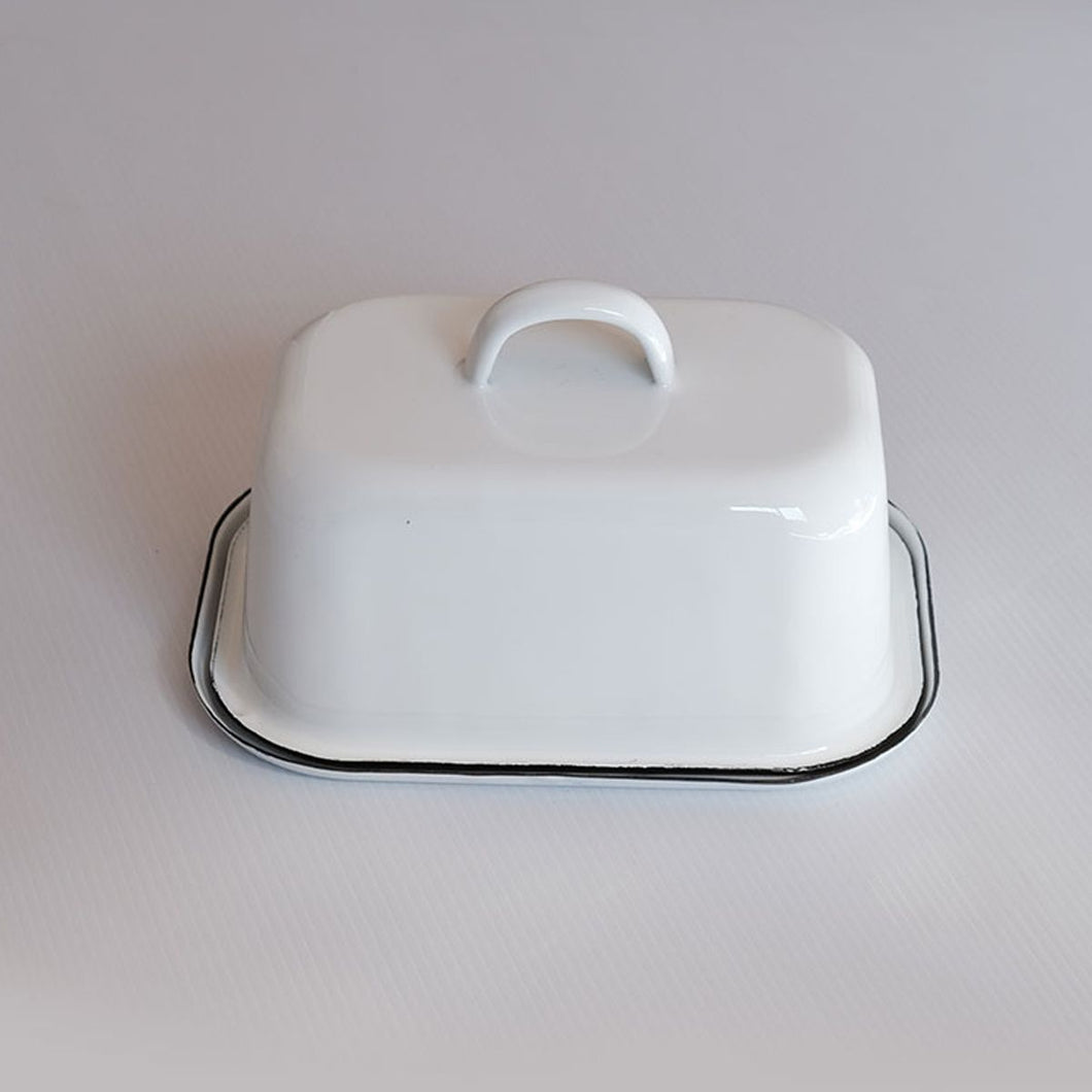 Enamel Butter Dish