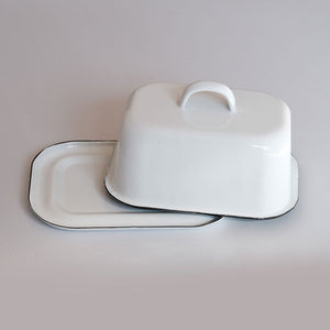 Enamel Butter Dish
