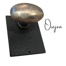Load image into Gallery viewer, Backplate Oblong Hand beaten finish
