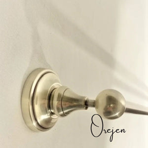 Raised Round Toilet Towel Rail