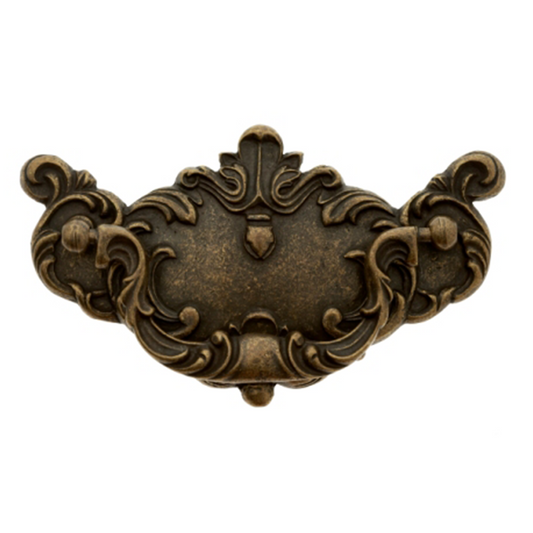 Pull Handle on Backplate 09608
