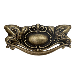 Traditional Vintage Drop Handle - 107mm x 49mm