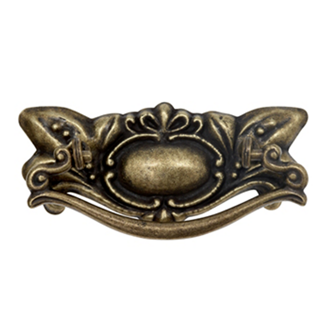 Traditional Vintage Drop Handle - 107mm x 49mm