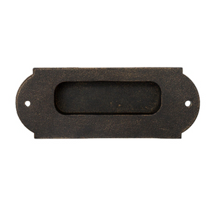 Flush Handle - Off Centre - Pull / Barn Door Handle - 154mm x 60mm