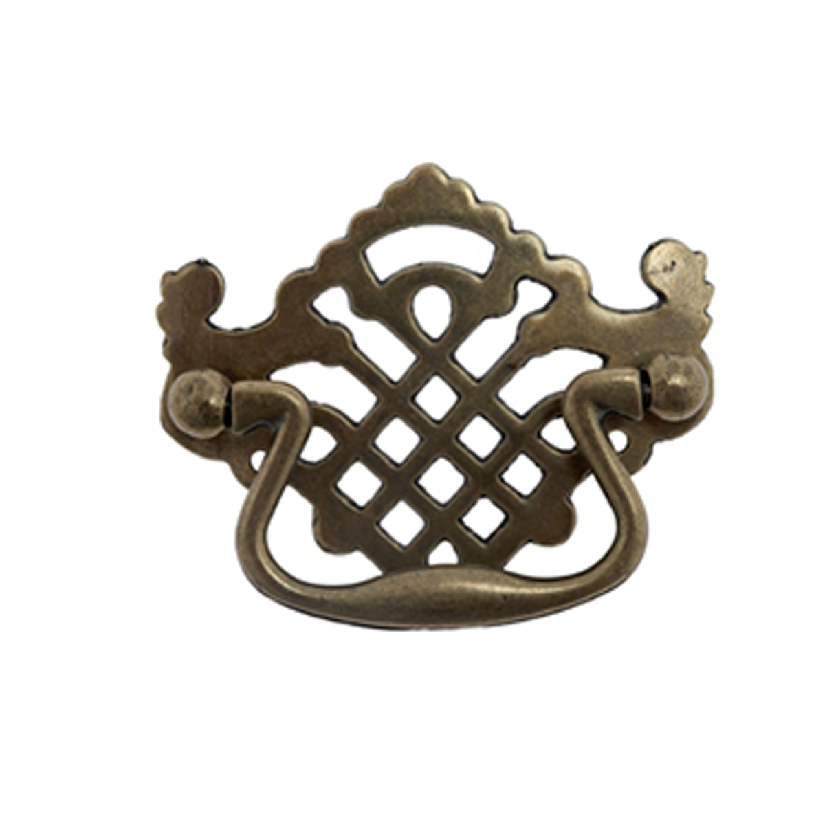 Pull Handle on Backplate 13825