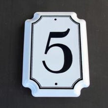 Load image into Gallery viewer, Enamel House Numbers
