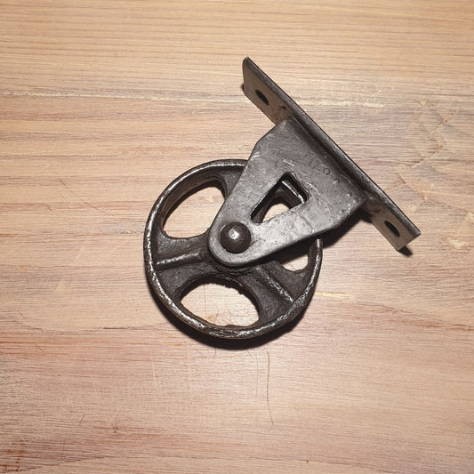 Industrial Cast Iron Wheel - Small fixed