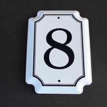 Load image into Gallery viewer, Enamel House Numbers

