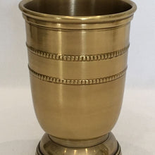 Load image into Gallery viewer, Beaded Brass tumbler
