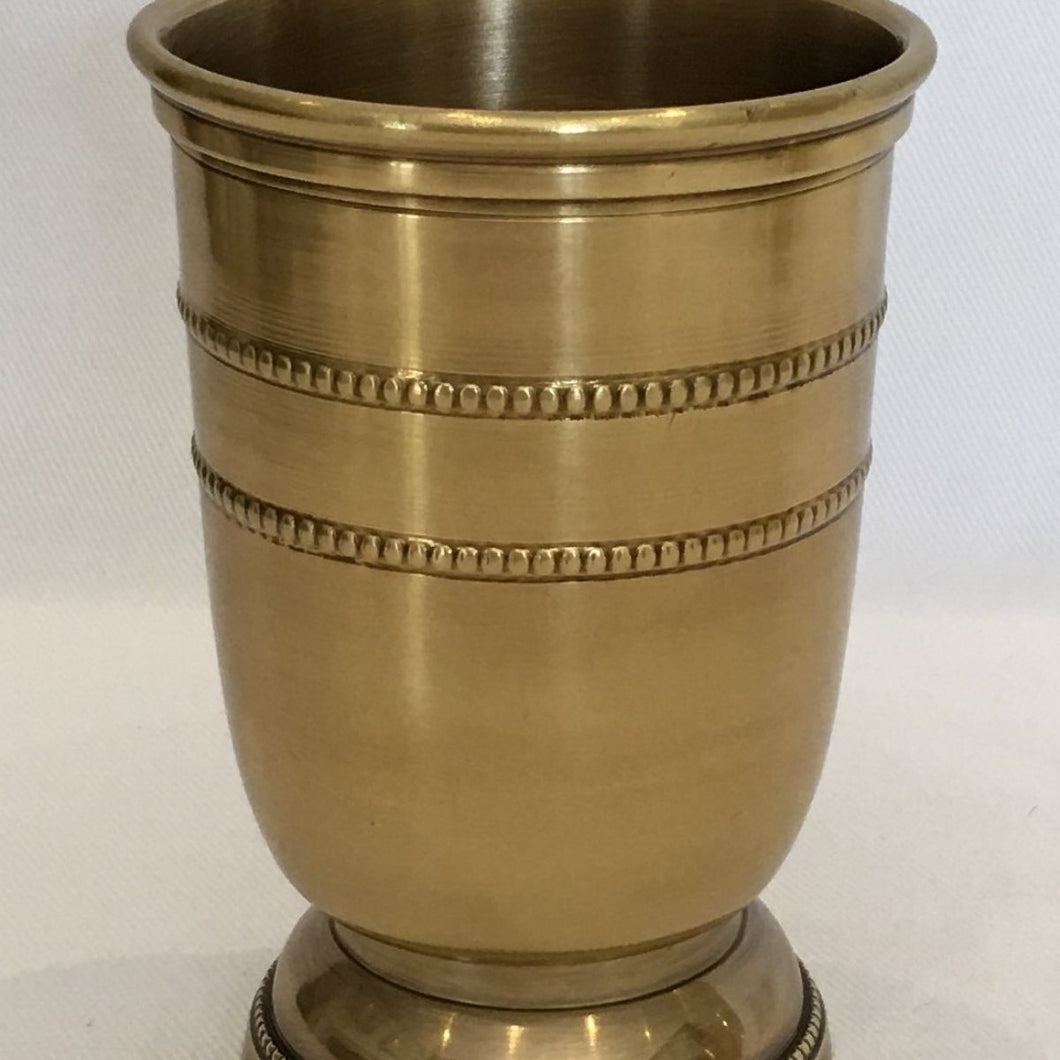Beaded Brass tumbler