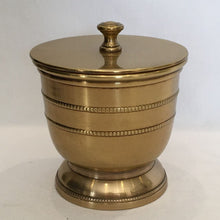 Load image into Gallery viewer, Beaded Brass Cotton Pot

