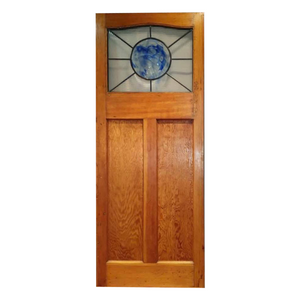 Internal Door with Blue Bulls Eye