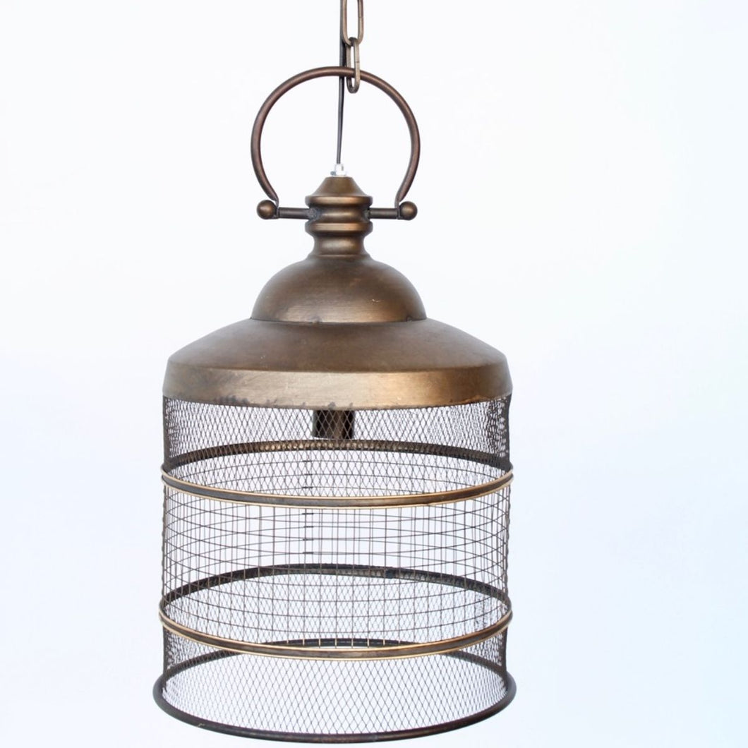 Brass Mesh light