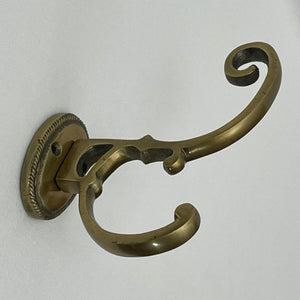 Brass Wall hook double