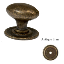 Load image into Gallery viewer, Cupboard door knob - Large oval
