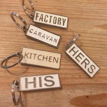 Load image into Gallery viewer, Key Rings - English

