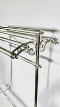Load image into Gallery viewer, Pewter Free Standing Towel Rail
