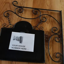 Load image into Gallery viewer, House Number or Shop name on Bracket
