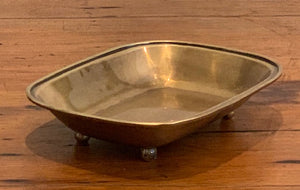 Large Soap Dish Brass