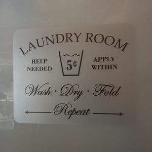 Laundry Door  - Washed