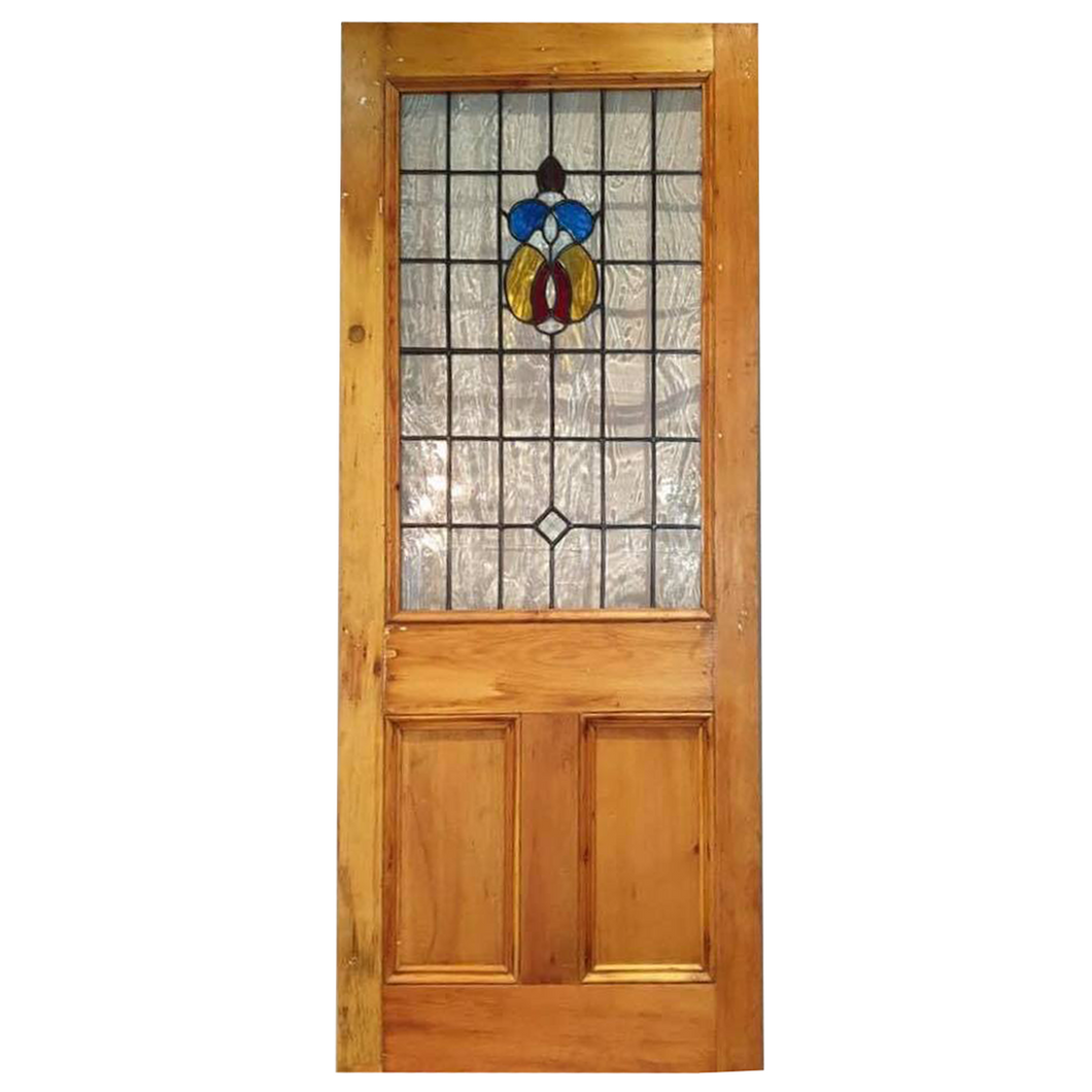 Square Glass top Front Door
