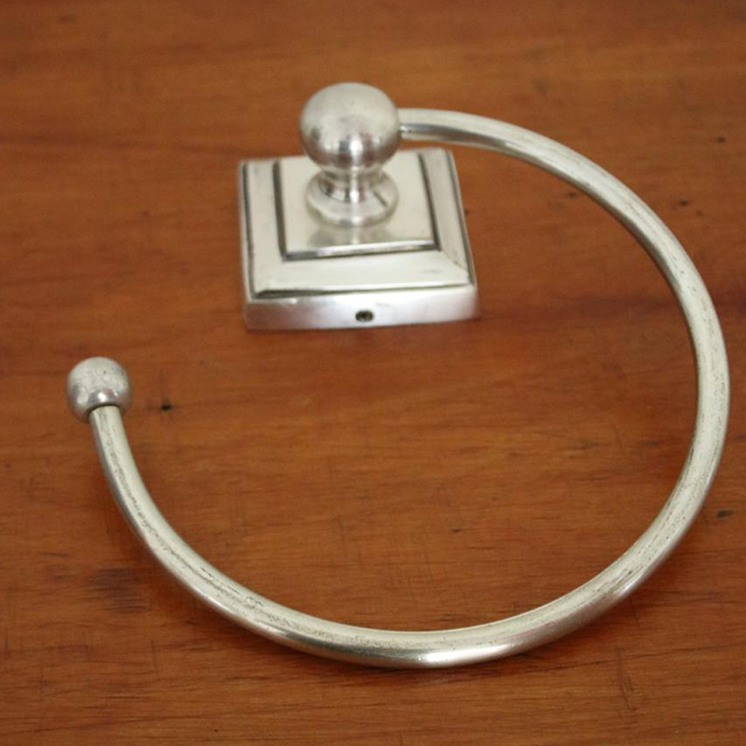 Square Back Towel Ring