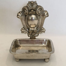 Load image into Gallery viewer, Plume Toilet Roll Holder Pewter
