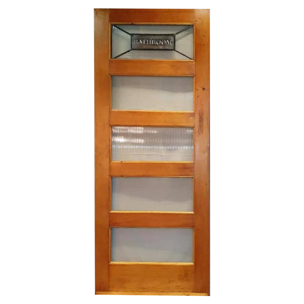 Internal Recycled 'Bathroom' Door