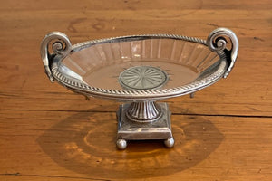 Pewter Elegant French Soap Dish