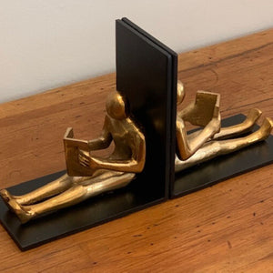 Book Ends Reading Man