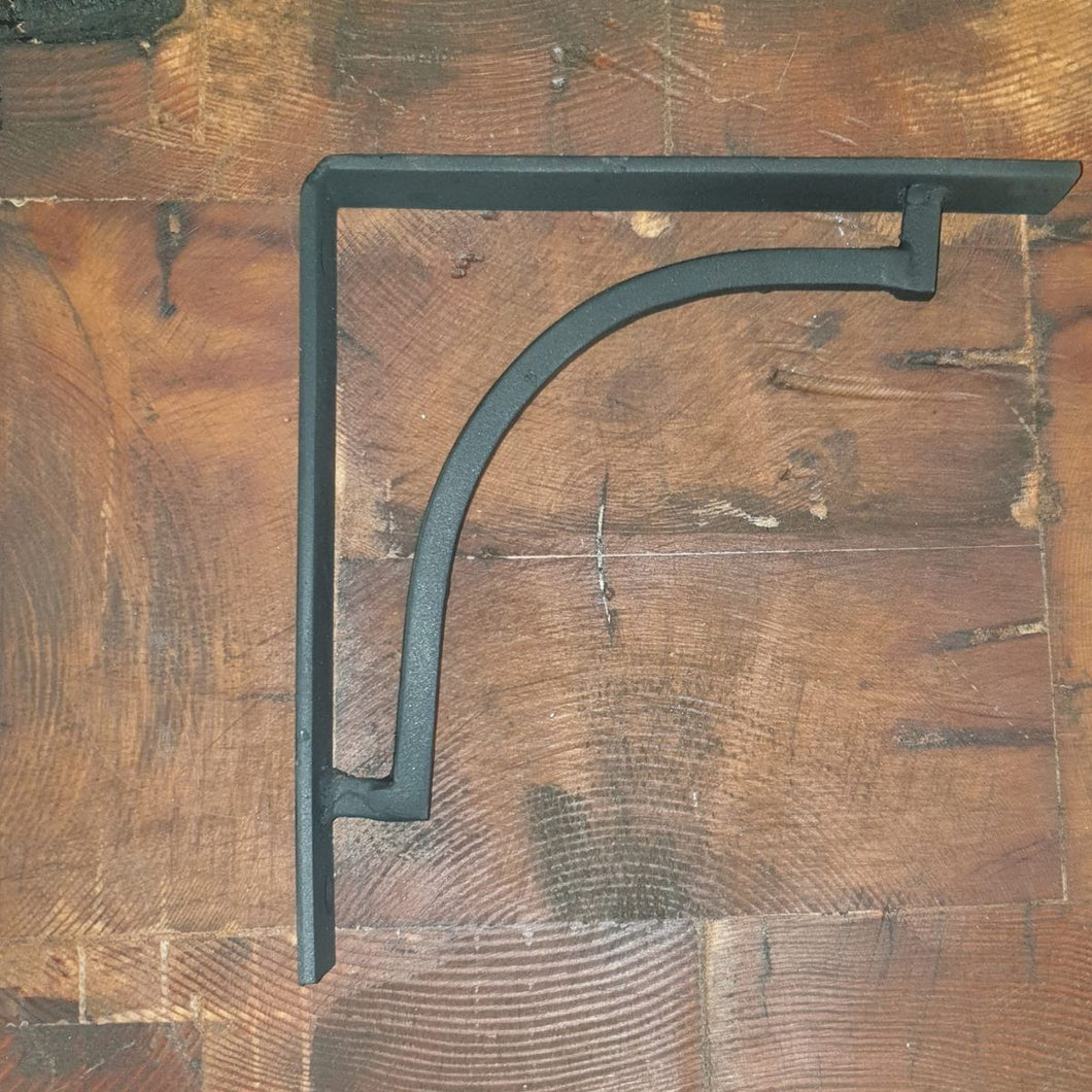 Square Bar Flat Iron Bracket