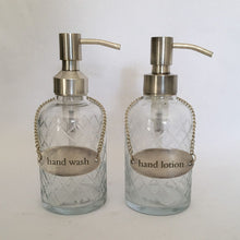 Load image into Gallery viewer, Beaded Hand Lotion and Hand Wash Dispensers
